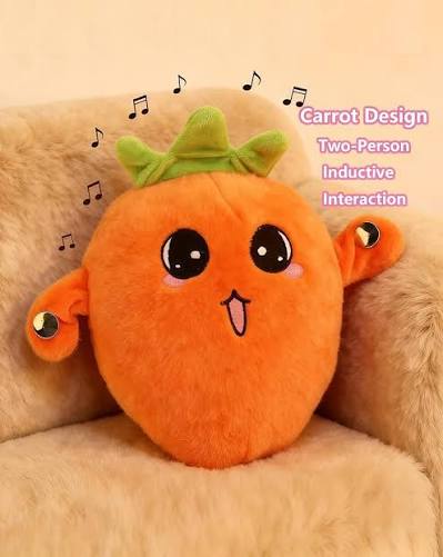 Interactive Fruit Musical Plush Toy – Touch Sensitive