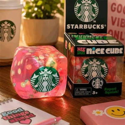 NeeDoh Starbucks Nice Cube Strawberry