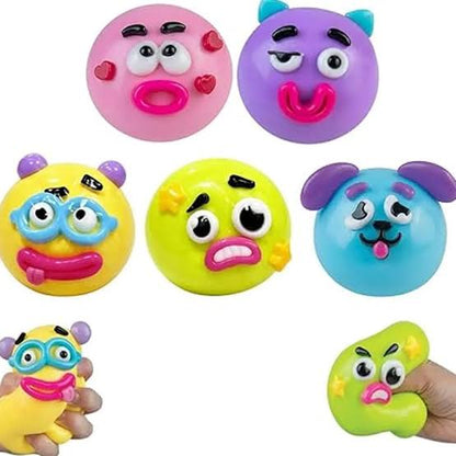 Funny Dog Face Squeeze Toy – 1 Piece Random Shape