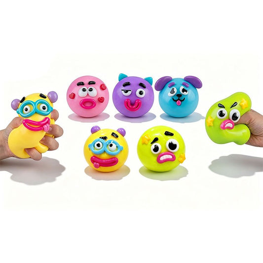 Funny Dog Face Squeeze Toy – 1 Piece Random Shape