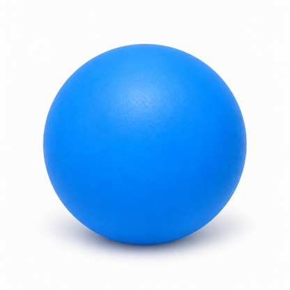 One blue soft squeeze stress ball; colour supplied at random
