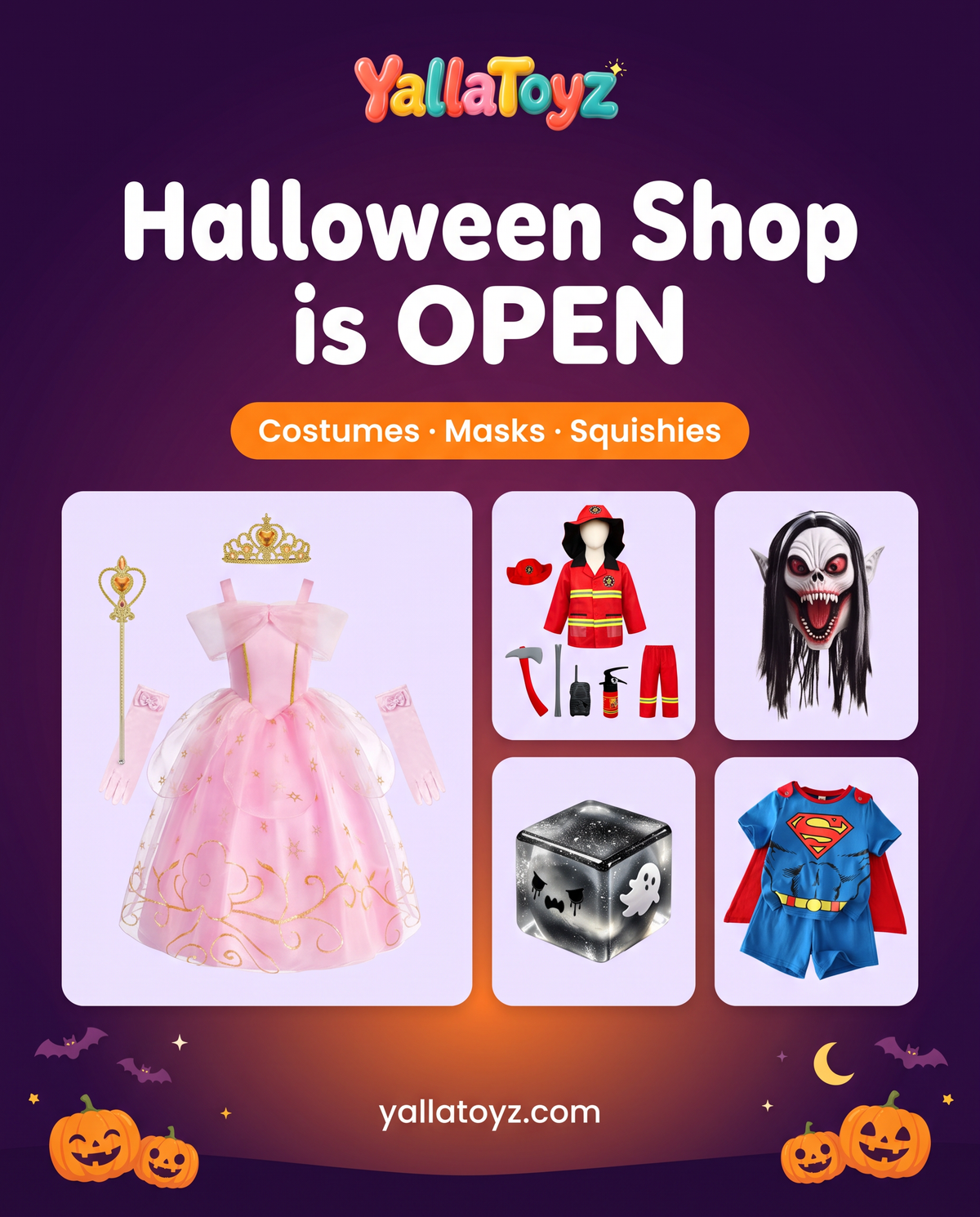 YallaToyz Halloween IG 01 – Halloween Shop is OPEN