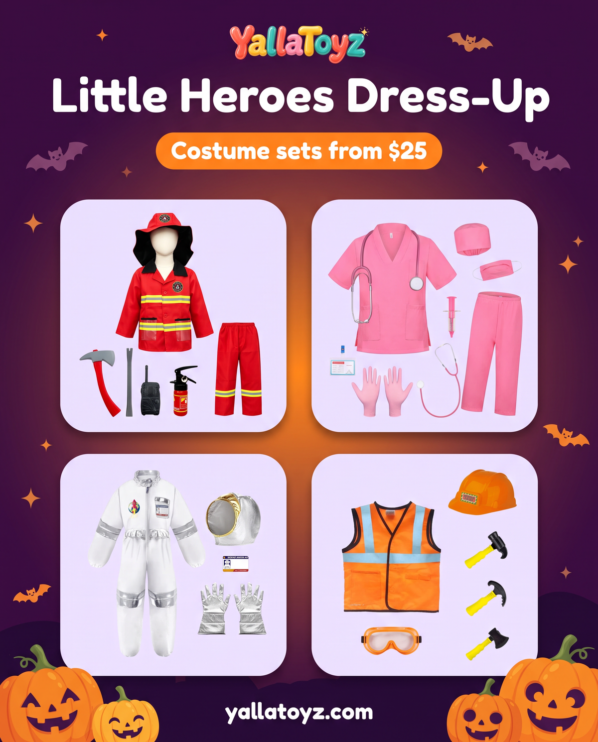 YallaToyz Halloween IG 03 – Little Heroes Dress-Up
