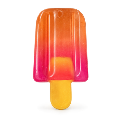 NeeDoh Nice-Sicle — Red; isolated product on a plain background
