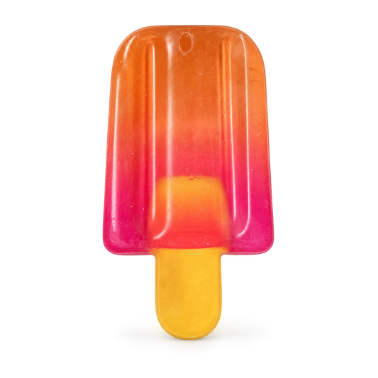 NeeDoh Nice-Sicle — Red; isolated product on a plain background