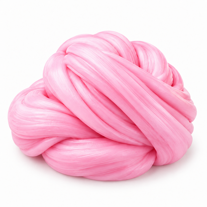 One pink piece of stretchy slime; colour supplied at random
